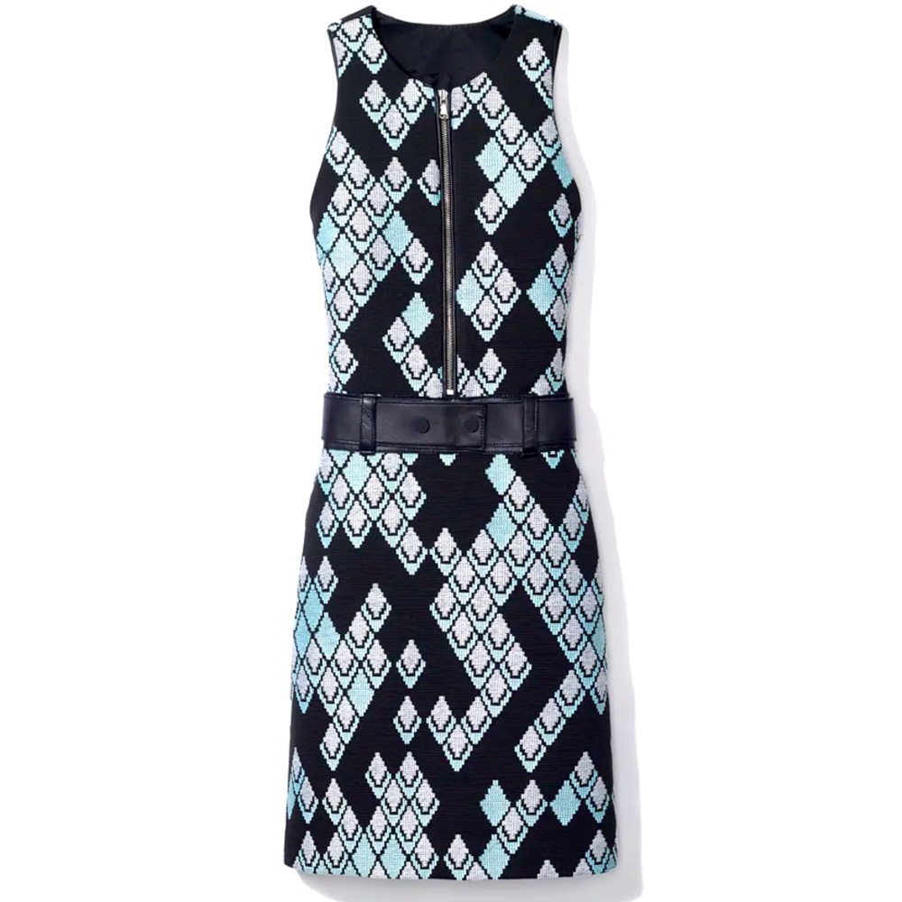 Philip lim belted mini dress